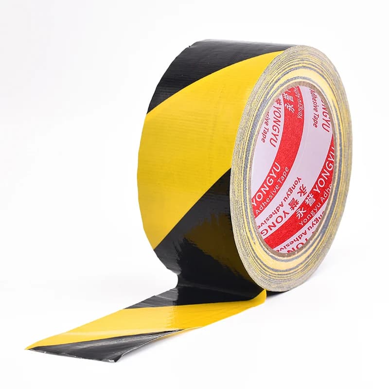 Floor Marking Tape Yellow & Black | Hazard Warning Barrier | For Walls, Floors & Equipment - Thumbnail 3