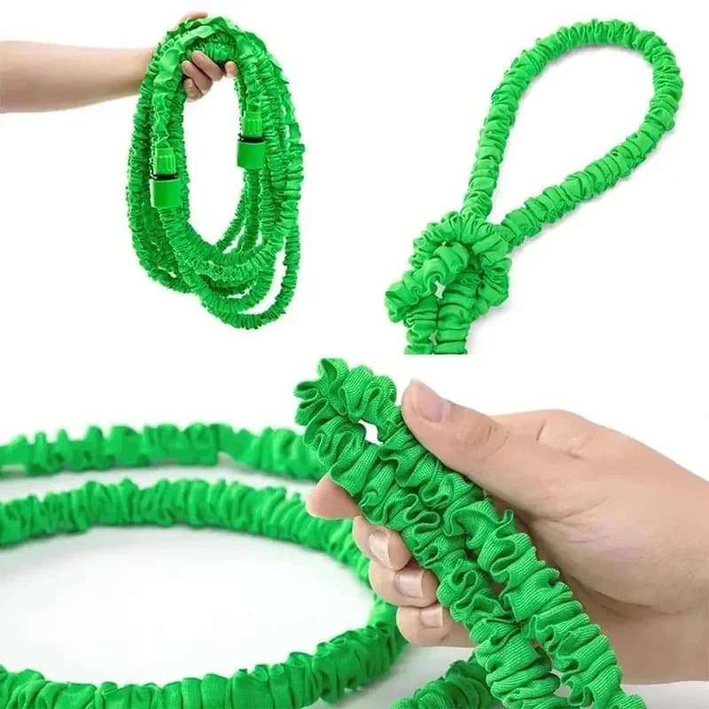 Garden Hose | 50ft High-Pressure Flexible Pipe | Car Wash & Jardin - Thumbnail 7