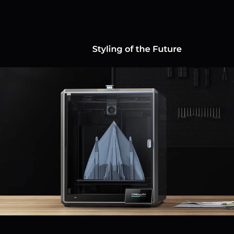 Creality K1 Max 3D Printer | 600mm/s Speed | 300x300x300mm Build - Thumbnail 3
