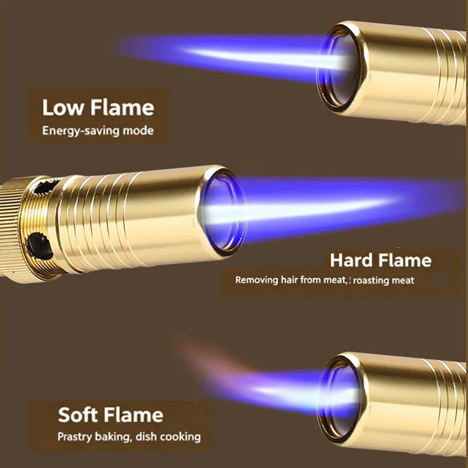 Butane Blow Torch | Portable Gas Flame Tool | Welding & BBQ Igniter - Thumbnail 5