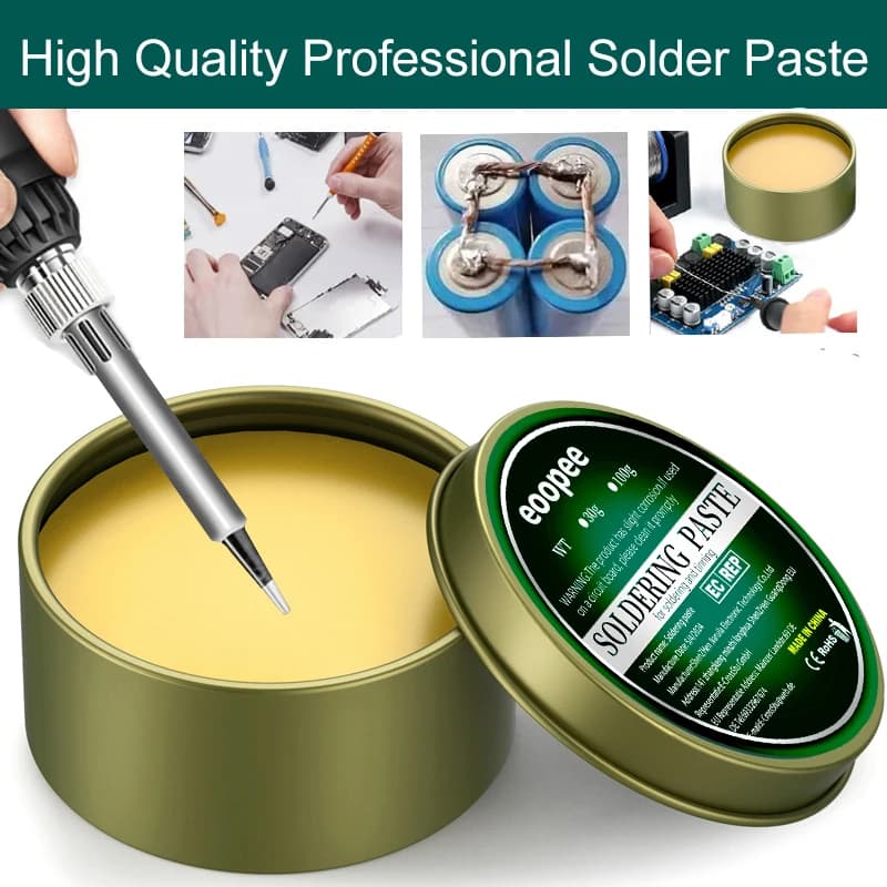 Rosin Solder Paste Flux | 30g, 100g, 500g Options | For PCB & Electronic Repair - Thumbnail 2