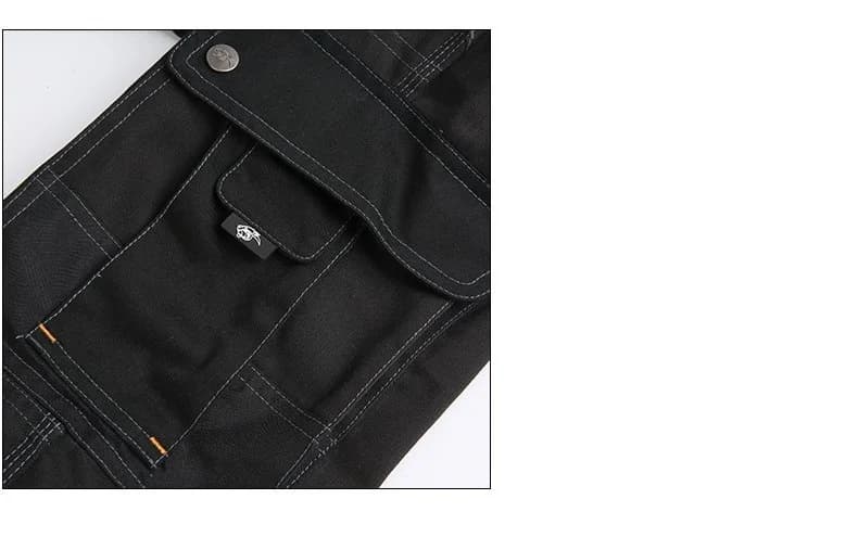 Men's Bib & Brace Overalls | Durable Workwear Protection | Multi-Pocket Cargo Design - Thumbnail 4