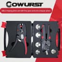 With wire stripper