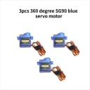 3pcs SG90 360
