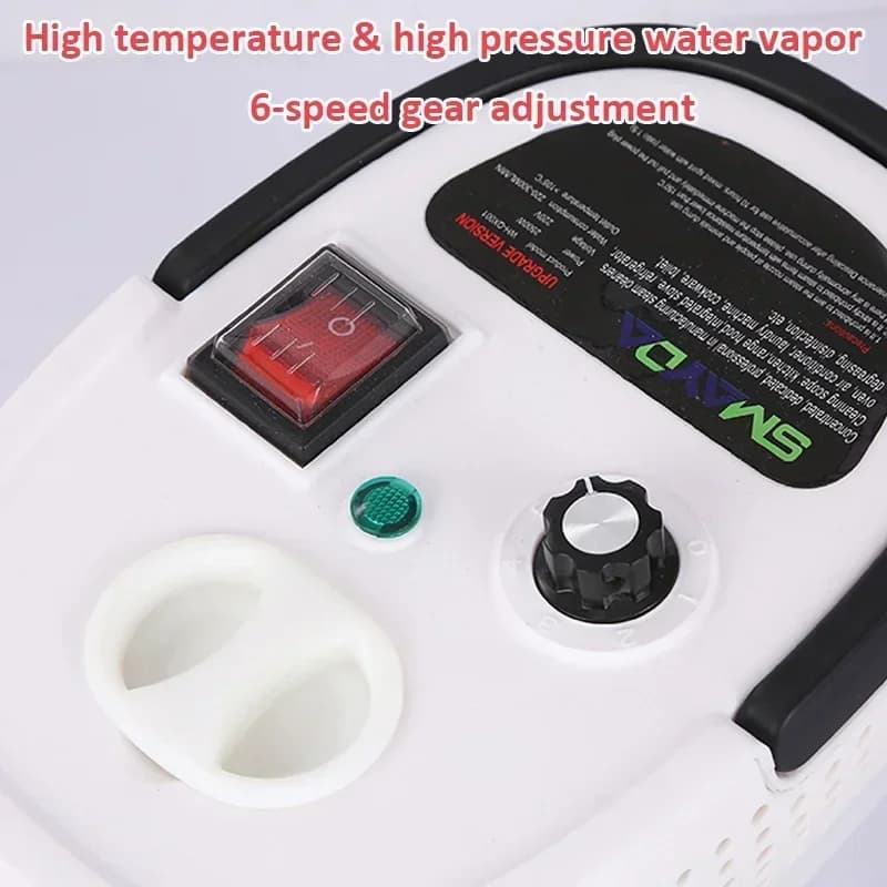 Spot Cleaner | 2500W High-Temp Steamer | 1200ml Tank for Home & Auto - Thumbnail 4