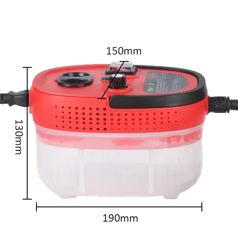 Spot Cleaner | 2500W High-Temp Steamer | 1200ml Tank for Home & Auto - Thumbnail 6