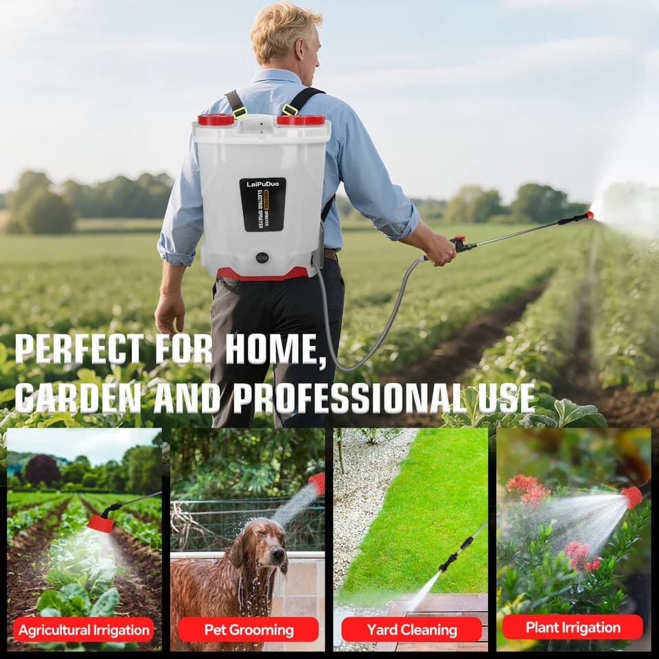 Knapsack Sprayer | 20L 100 PSI | For Milwaukee 18V Battery System - Thumbnail 6