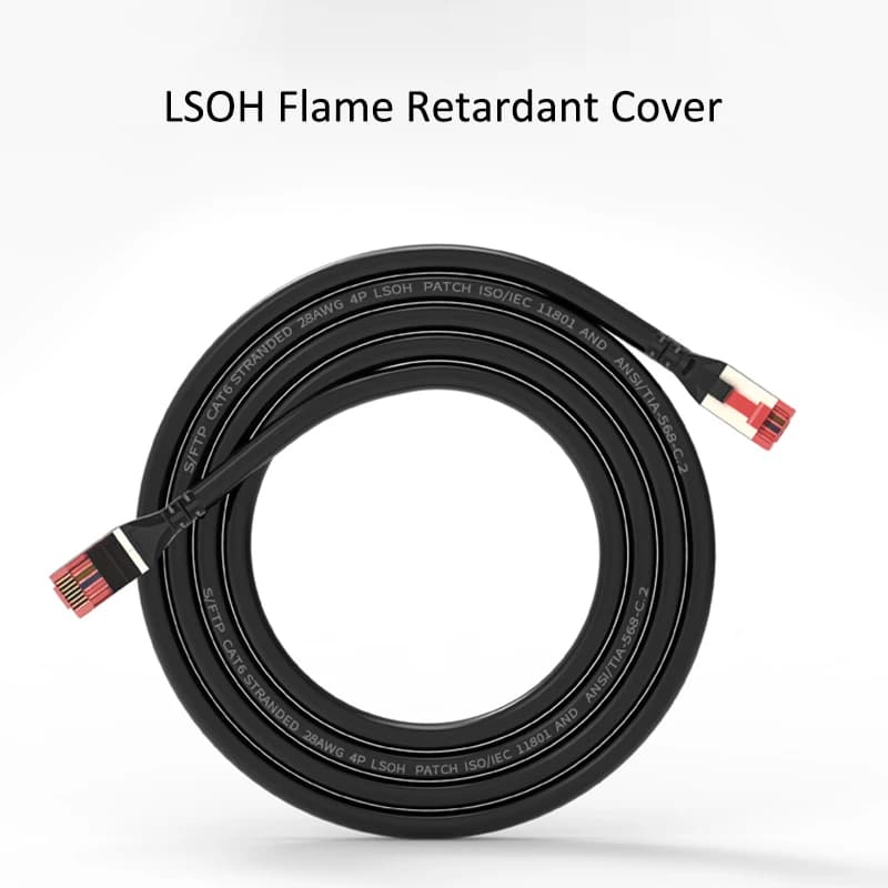 Cat6 SFTP Ethernet Cable | Shielded Snagless Patch Lead | 6 Colours - Thumbnail 6