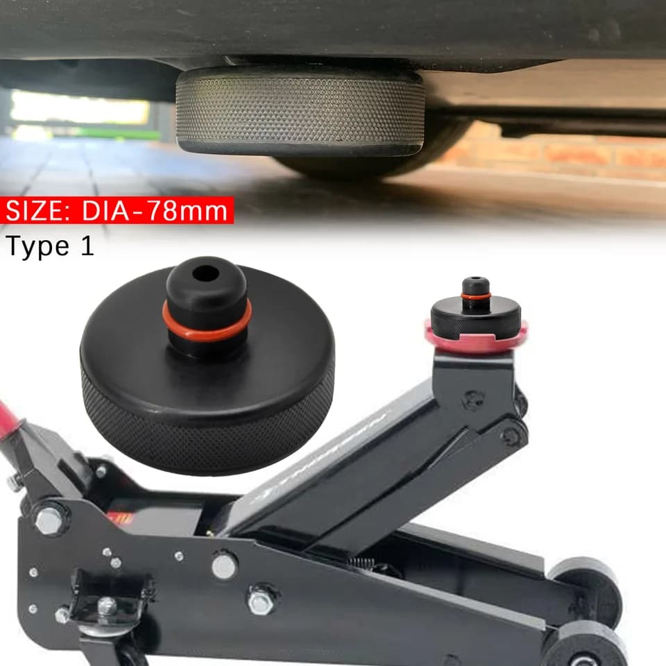 Jack for Changing Tires | Rubber Jack Pad Pucks (4-Pack) | for Tesla 3 S X Y - Thumbnail 3