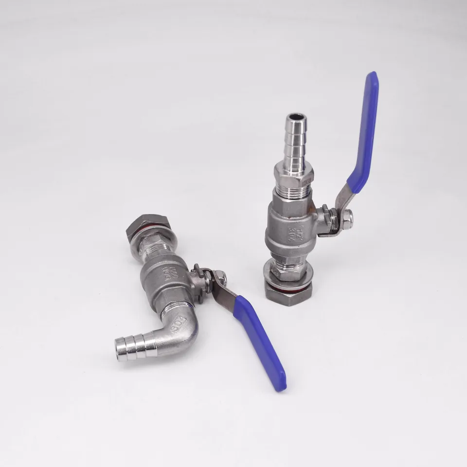 3/4 Pressure Reducing Valve | 304 SS Bulkhead Ball Tap | Water Tank Beer Keg RO - Thumbnail 4