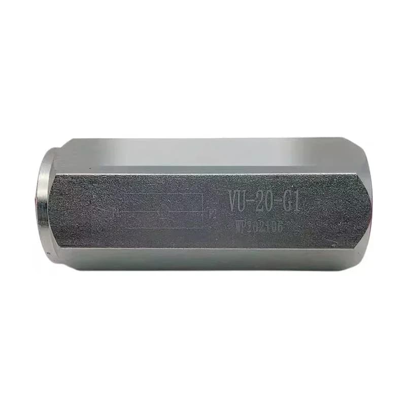 Carbon Steel Hydraulic Pressure Reducing Valve | One Way Check | G1/4 - G1 VU-08 to VU-20 - Thumbnail 4