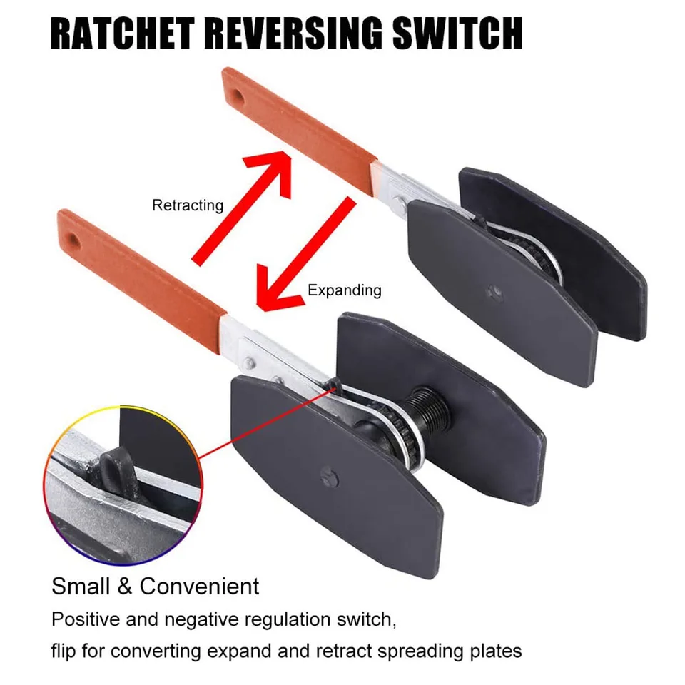 Pads and Rotors Press | Ratchet Caliper Spreader | Twin & Quad Piston - Thumbnail 2