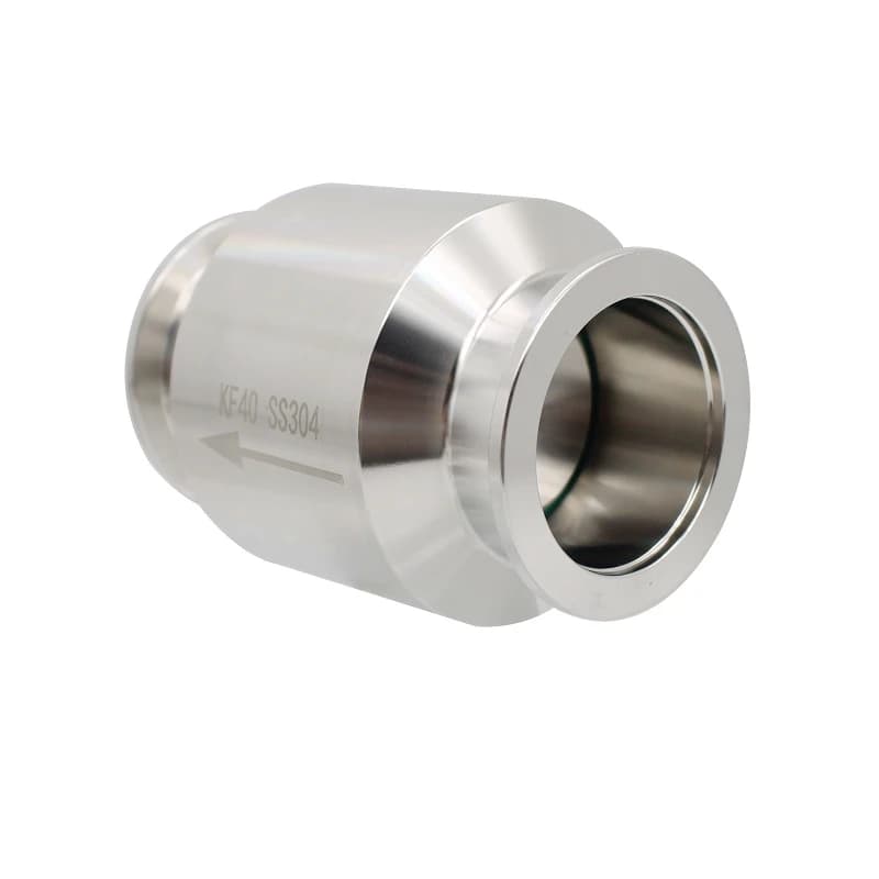 KF16-KF50 Stainless Steel Vacuum Pump Gate Valve | Non-Return Exhaust Valve - Thumbnail 6