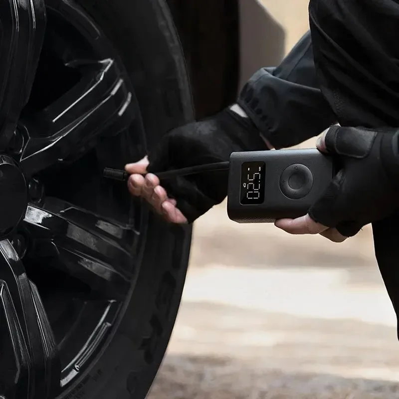 Xiaomi Mijia Air Pump 2 tyre inflator | 25% speed boost | Portable 150PSI Type-C LED - Thumbnail 7