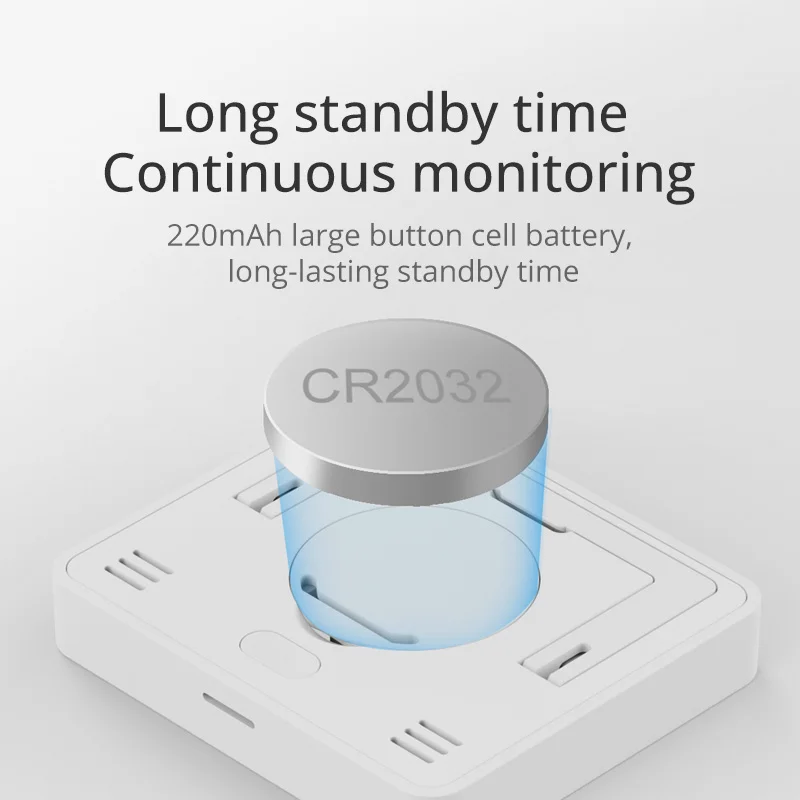 Digital Temperature & Humidity Moisture Meter | 2.5" LCD Indoor Thermometer | Weather Station Sensor - Thumbnail 4