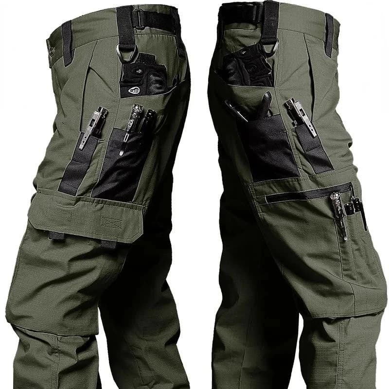 Mens Knee Pad Work Trousers | Multi-Pocket Cargo | Durable, Straight Fit - Thumbnail 5