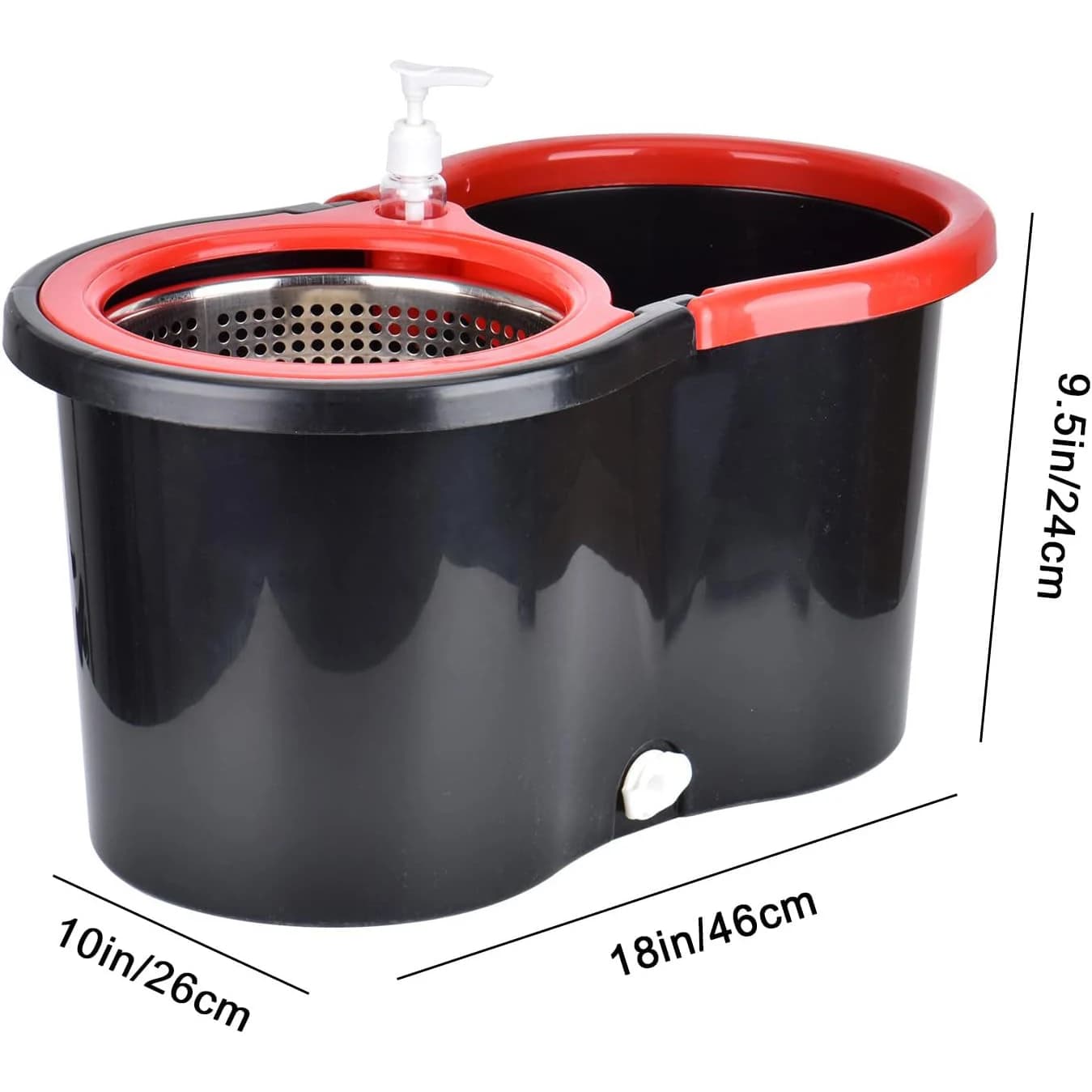 Toilet Bowl Cleaning Brush Set | Hygienic Bathroom Accessory with Elegant Holder - Thumbnail 6