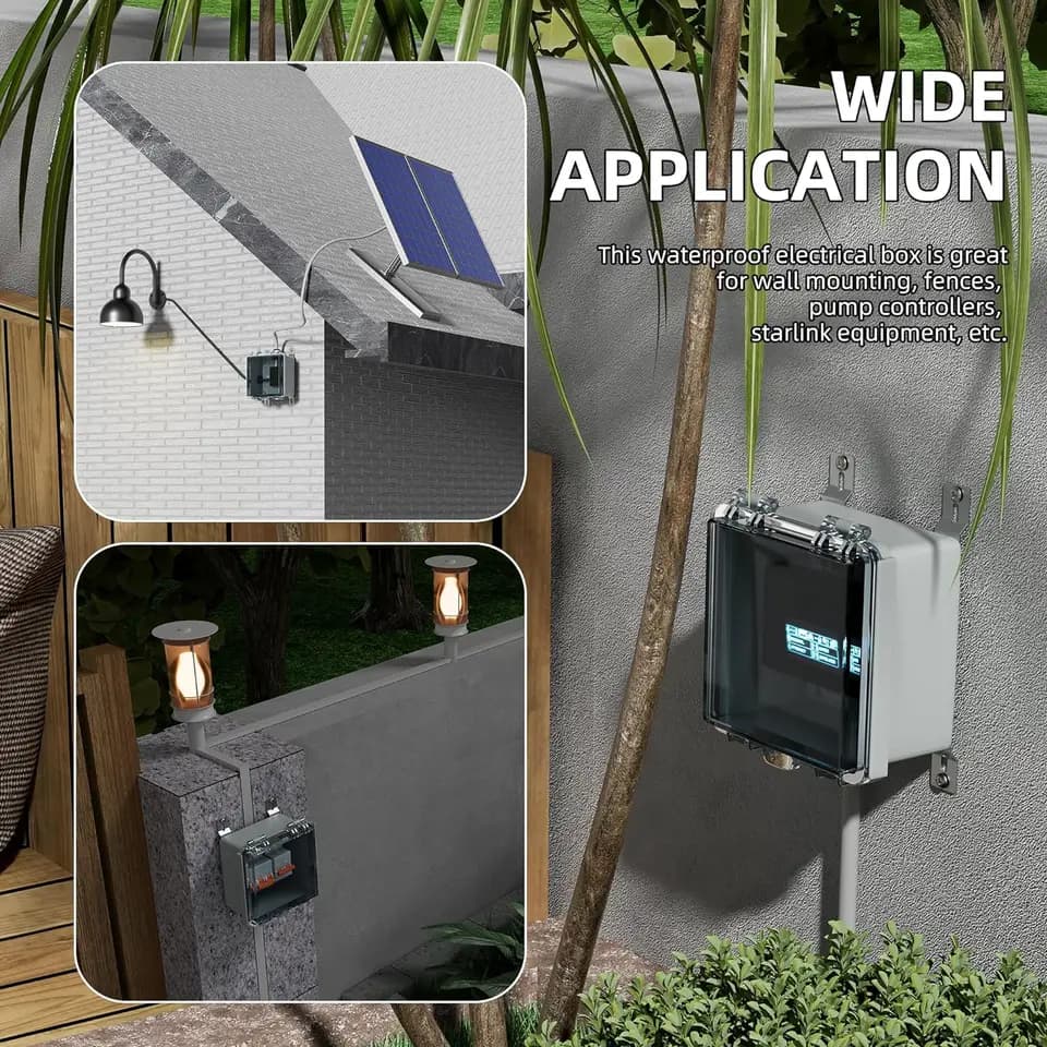 Weatherproof Junction Box | IP67 Outdoor Enclosure | Electrical Network Box - Thumbnail 7