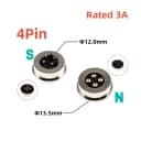 OD12.0mm 4 Pin