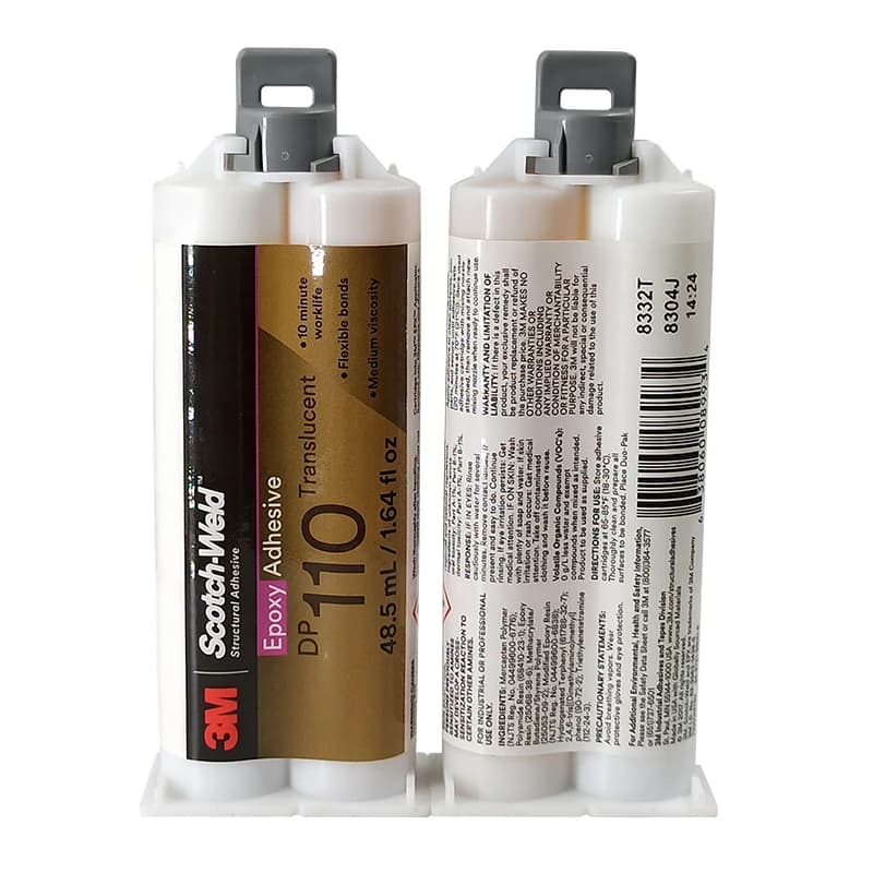 3M DP110 Epoxy Jointing Compound | Translucent/Grey 48.5mL | Industrial Potting Adhesive - Thumbnail 3