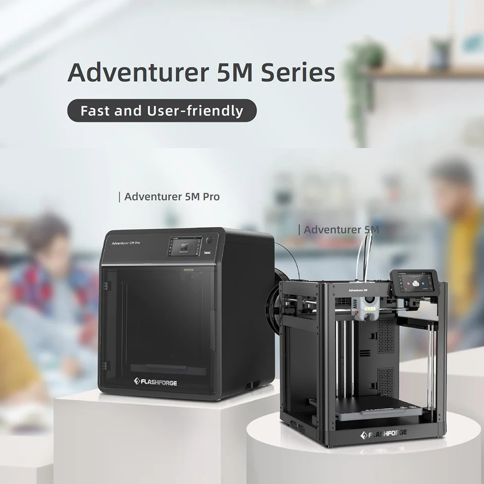 Flashforge Adventurer 5M 3D Printer | High-Speed Full-Auto Levelling | Power Loss Recovery - Thumbnail 4