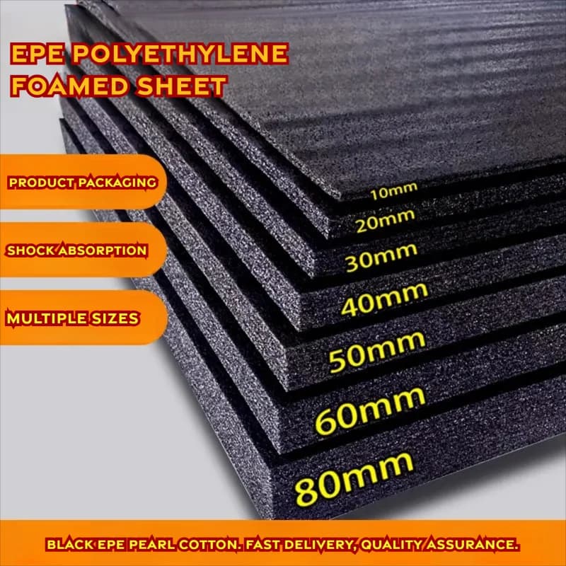 Black EPE Foam Padding | High Density Shock-Absorbing | Toolbox Inserts - Thumbnail 2