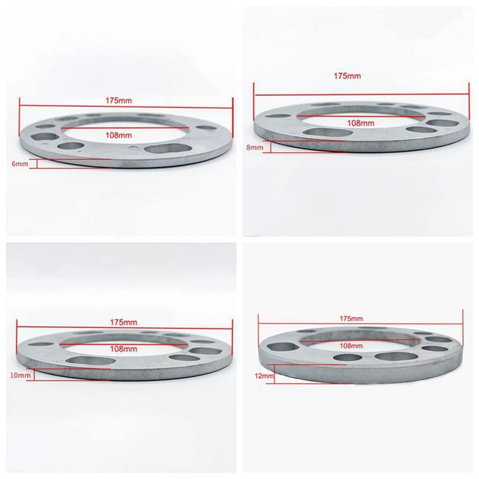 Fit Wheel Spacers | 6/8/10/12mm Shim Set | For 5 & 6 Lug Trucks - Thumbnail 6