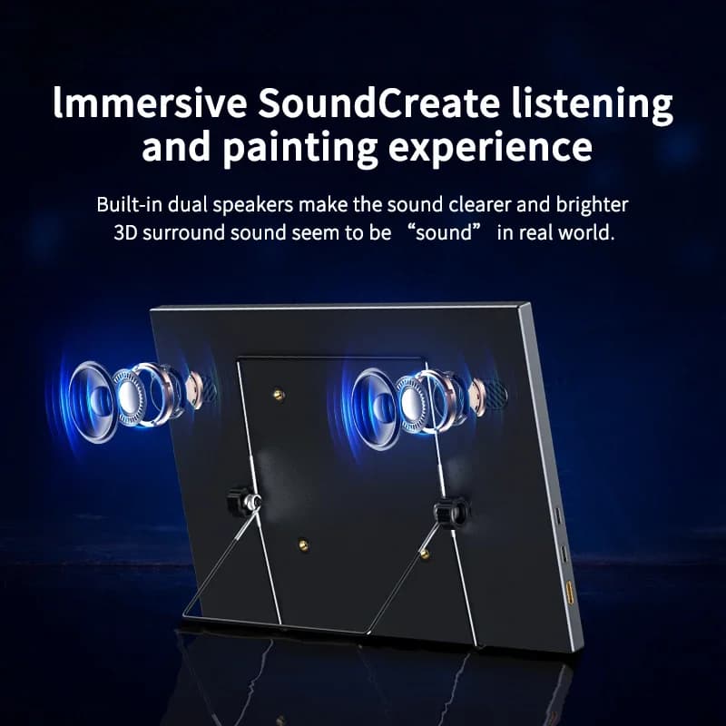 HGFRTEE Portable Monitor | 10.5" 1280P 420 Nits | Laptop, Mac, Xbox, PS5 Display - Thumbnail 4