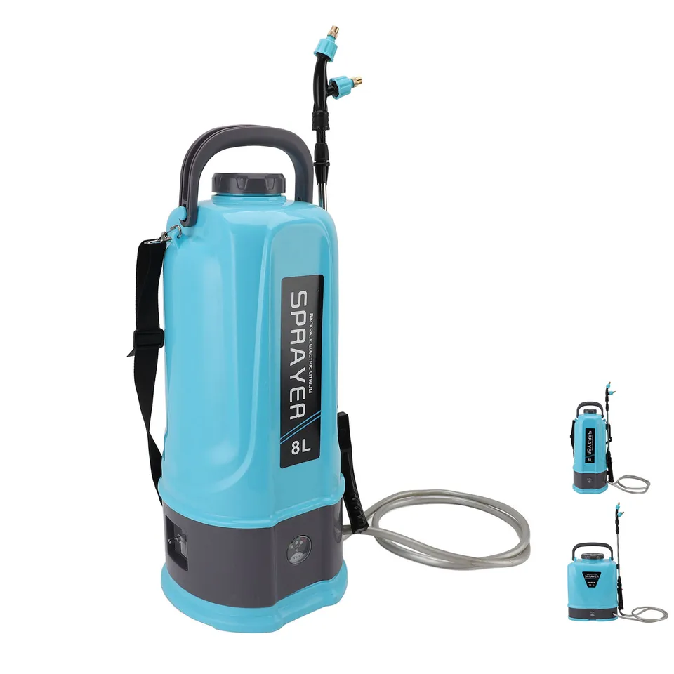 Battery Powered Sprayer Backpack | Adjustable Pressure | 5 Nozzles for Weeding & Cleaning - Thumbnail 6
