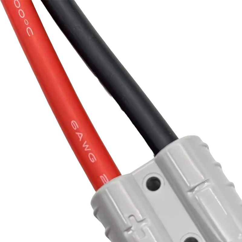 50A Flexible Pan Connector with Boss | 6mm 10AWG Solar Cable | Car Battery & Panel - Thumbnail 6