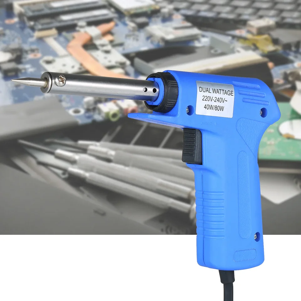 Dual Power Soldering Iron | 40W/80W Adjustable | 220-240V Gun - Thumbnail 6
