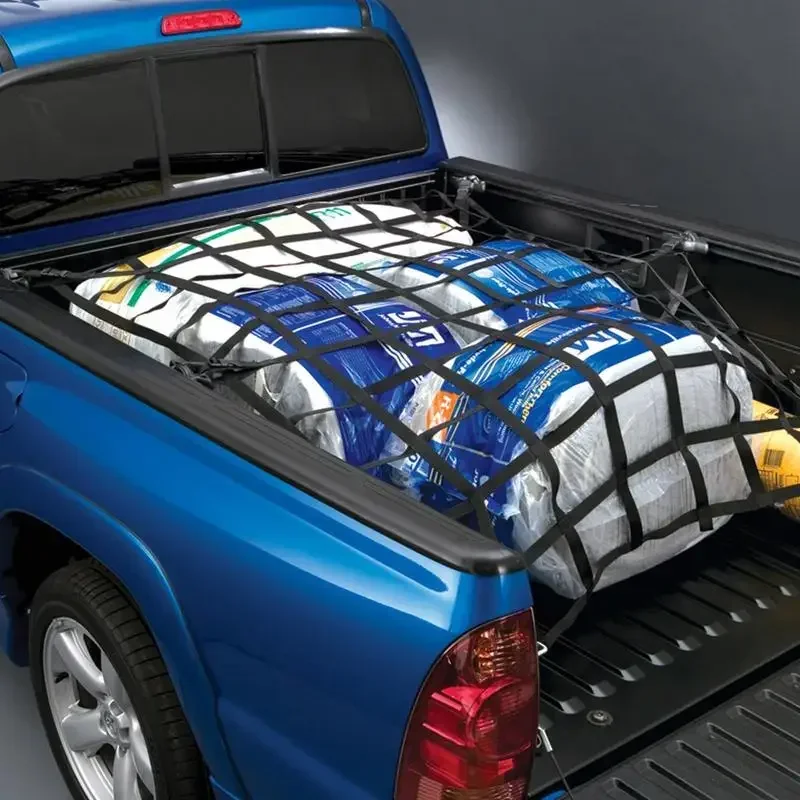 Heavy Duty Cargo Net for Van | PVC Webbing | Truck Pickup SUV Roof Rack Safety - Thumbnail 2