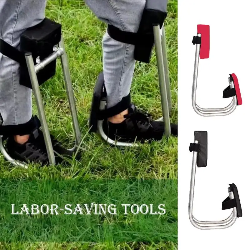 Kneeling Stool for Garden | Portable Foam Knee Pad Seat | Labour-Saving Farm Work - Thumbnail 4
