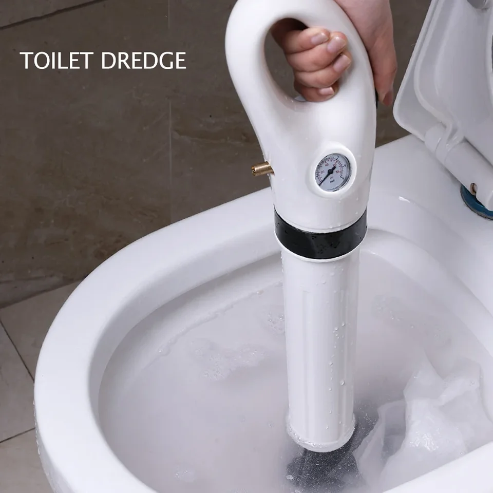 Toilet Plunger | High-Pressure Air Drain Blaster | Clog Remover Tool - Thumbnail 2