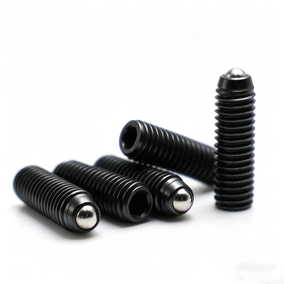 12.9 Grub Screws | Spring Ball Plunger Set Screw | M2.5-M12 Hex Socket - Thumbnail 5