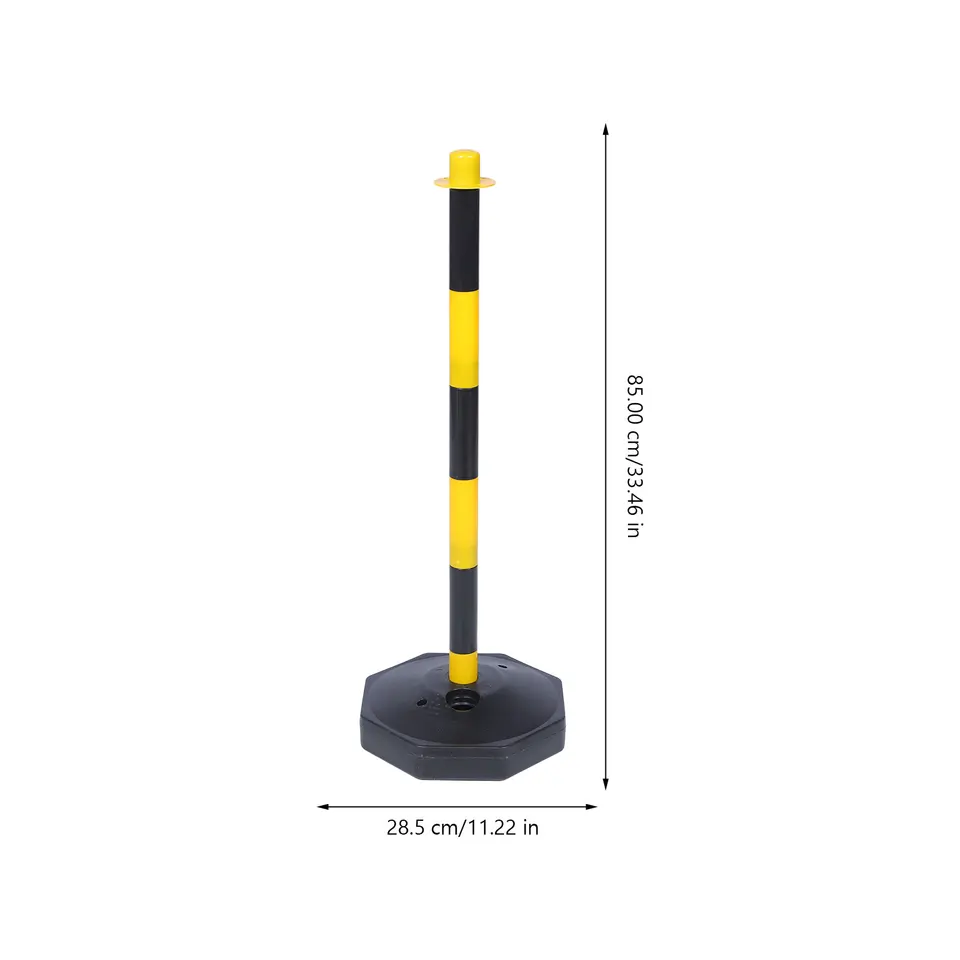 Traffic Barricade | Water-Fillable Base for Stability | Outdoor Parking - Thumbnail 6