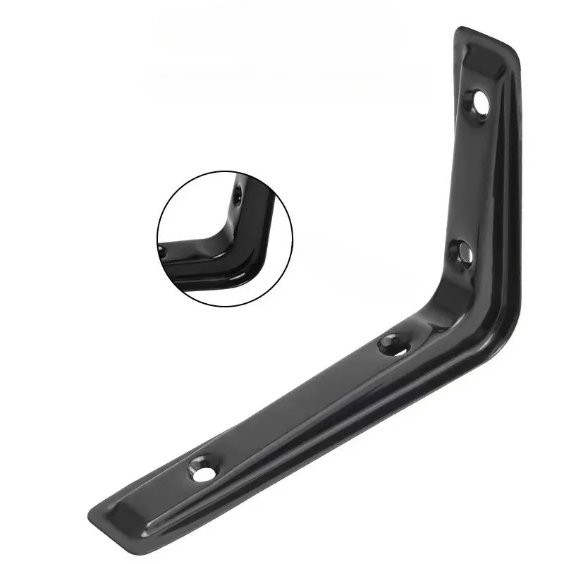 Heavy Duty L Brackets | Black Steel Shelf Supports | Industrial & Garage Shelving - Thumbnail 5