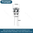 Trumpet button