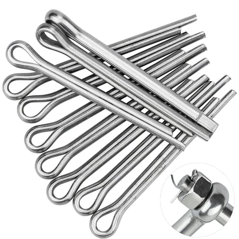 Stainless Steel Split Pins Kit | 304 Grade Assortment | 150-340pc Set - Thumbnail 4