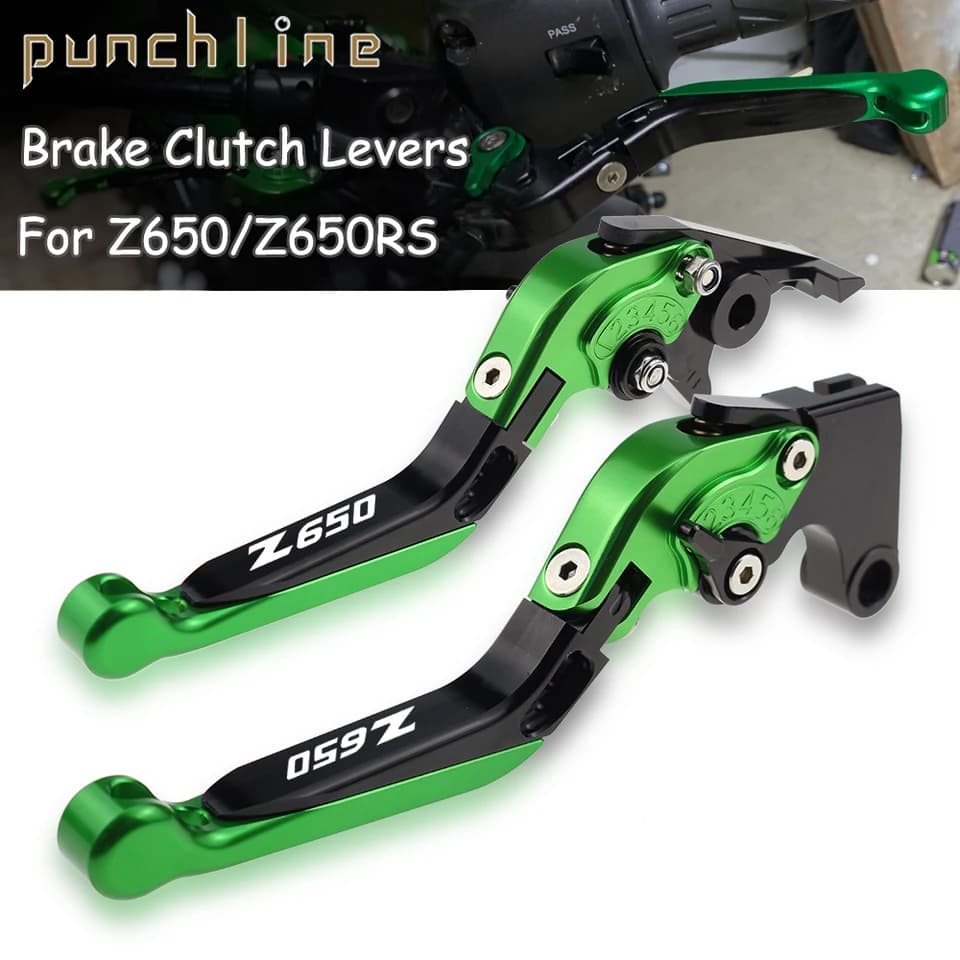 Brake Levers for Z650 | Folding Extendable | 2017-2023 Fitment - Thumbnail 2