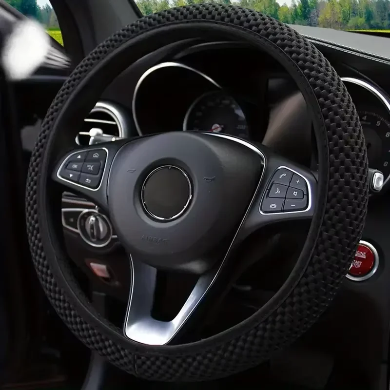 Fit Steering Wheel Covers | For 37-38cm Round Wheels | 15 Inch - Thumbnail 2