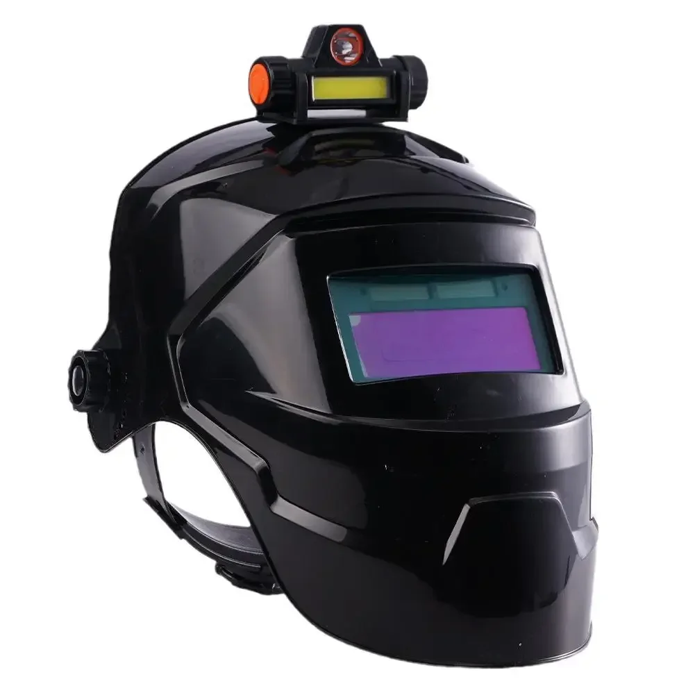 Auto-Darkening Welding Helmet | Rechargeable LED Headlamp | MIG/TIG/Cutting Mask - Image 1