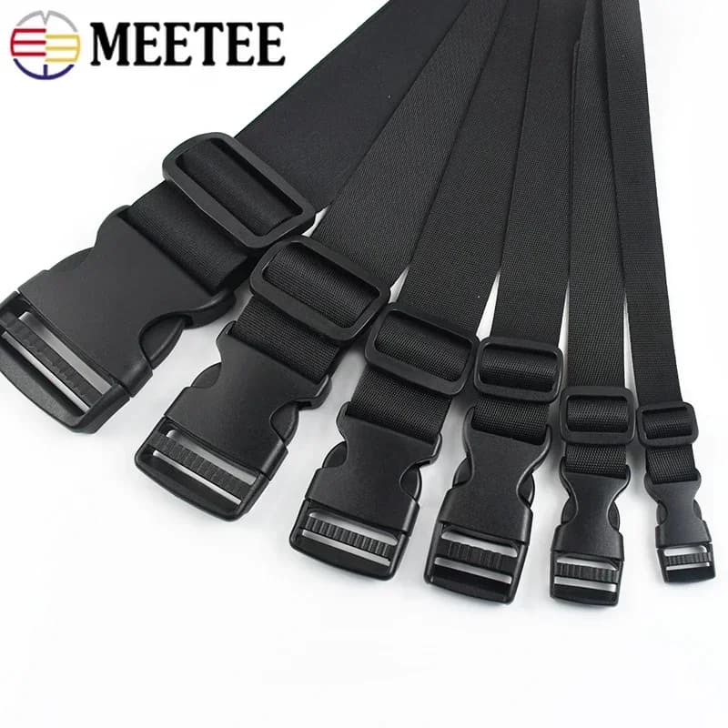 Side Release Buckles | 15-50mm Webbing Straps | Quick Release Adjuster - Thumbnail 6