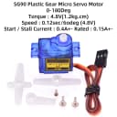 SG90 180 Plastic