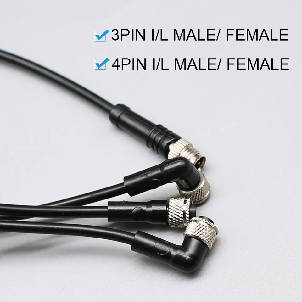 Pan Connector Cable | M8 4-Pin Sensor Plug | 2m IP67 Waterproof - Thumbnail 5