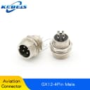 GX12-4P Male 2PCS