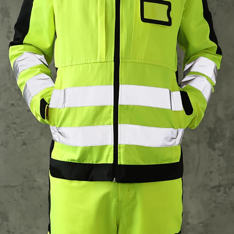 Hi Vis Jacket & Trousers Set | Reflective Workwear | Electrician Safety - Thumbnail 3