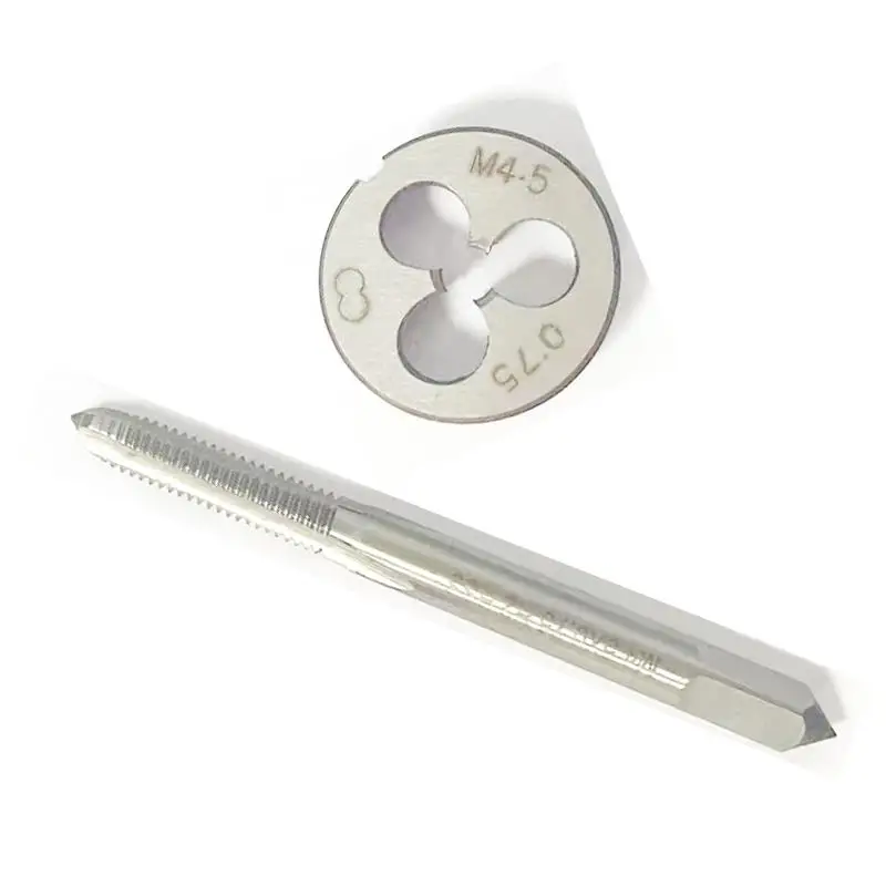 Thread Tap and Die Set | Metric M10-M18 Round Dies | For Thread Repair - Thumbnail 3