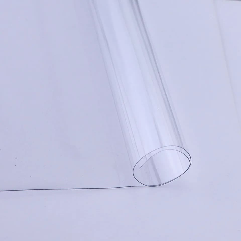 Clear PVC Fabric Roll | Soft Glass, Waterproof | 0.3/0.5/1.0mm BH105 - Thumbnail 5