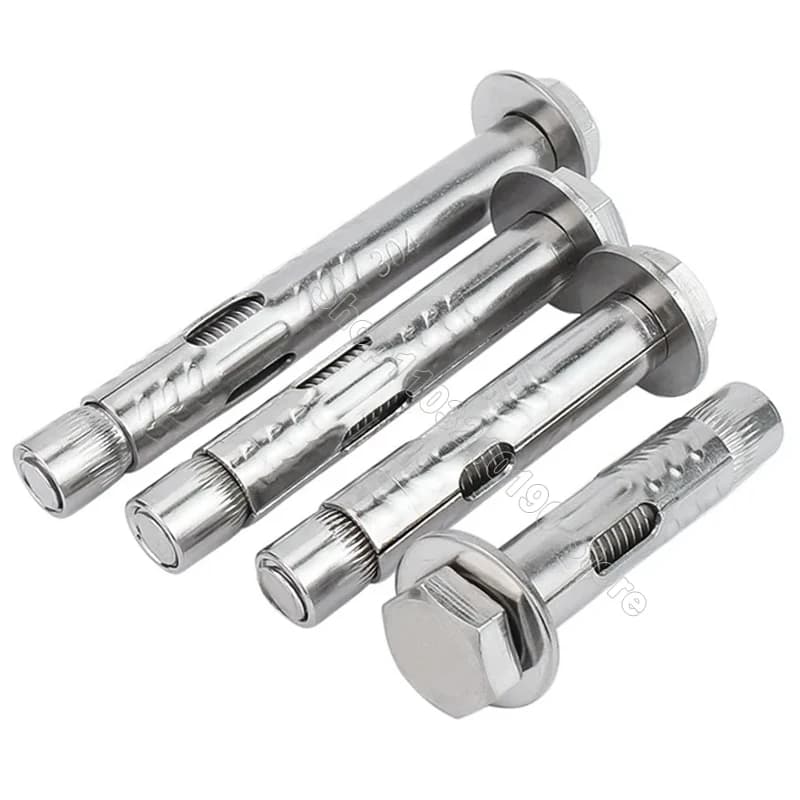 M6-M12 Concrete Screws | 304 Stainless Steel Hex Bolt | Expansion Anchor Fixings - Thumbnail 7